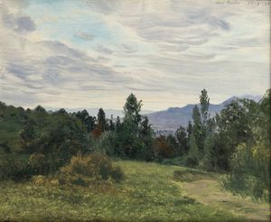 LUIGI CALDERINI Torino 1880 - 1973 - A La Roche 19/8/1898