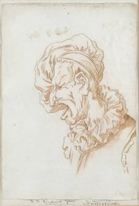 PIER LEONE GHEZZI Roma 1674 - 1755 - Caricatura