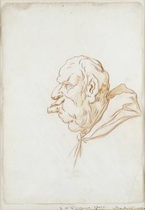 PIER LEONE GHEZZI Roma 1674 - 1755 - Caricatura