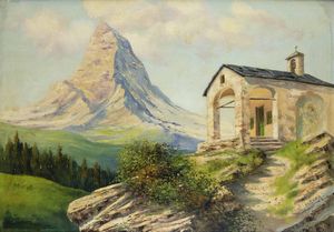 LEONARDO RODA Racconigi (CN) 1868 - 1933 - Monte Cervino