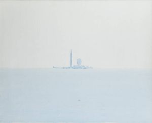 VIRGILIO GUIDI Roma 1891 - 1984 Venezia - Marina di San Giorgio 1971