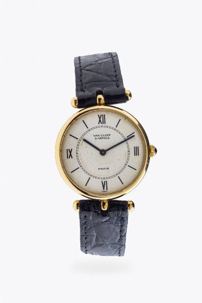 VAN CLEEF & ARPELS : Mod. Solo Tempo  anni 80  - Asta Asta 204 Orologi - Associazione Nazionale - Case d'Asta italiane