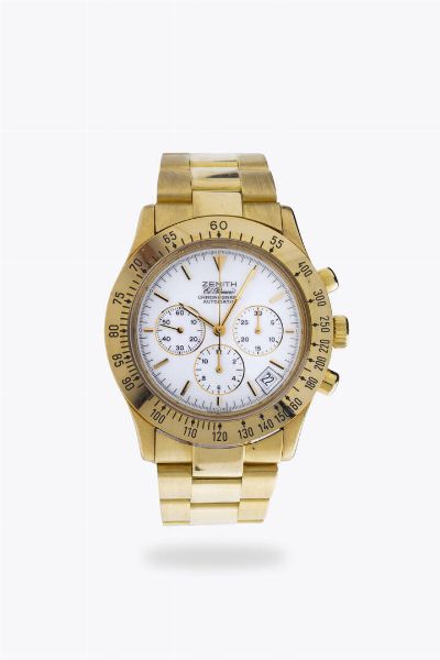 ZENITH : Mod. El-Primero ref. 06-0050-400  - Asta Asta 204 Orologi - Associazione Nazionale - Case d'Asta italiane