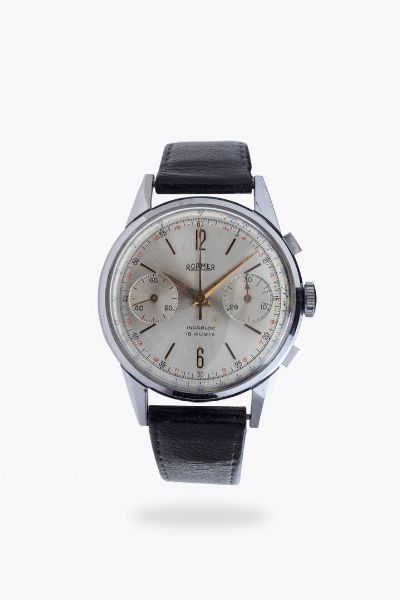 ROAMER : Mod. � Chronograph�   anni '50  - Asta Asta 204 Orologi - Associazione Nazionale - Case d'Asta italiane