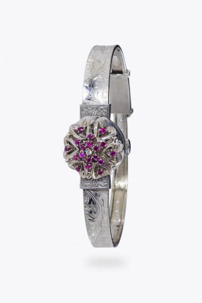 FURIER : Mod. Lady dress watch  anni '50  - Asta Asta 204 Orologi - Associazione Nazionale - Case d'Asta italiane