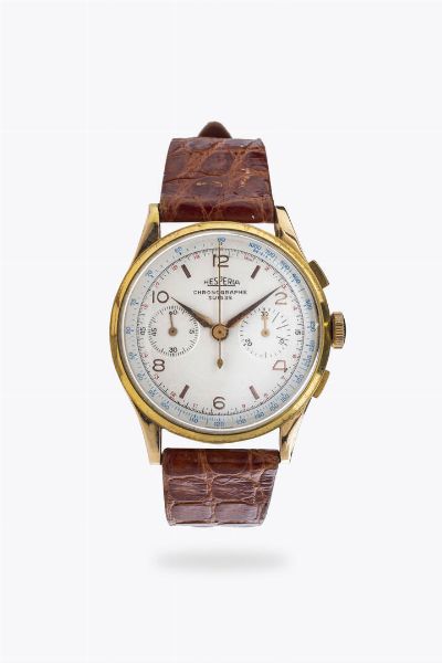 HESPERIA : Mod. Chronograph  anni '60  - Asta Asta 204 Orologi - Associazione Nazionale - Case d'Asta italiane