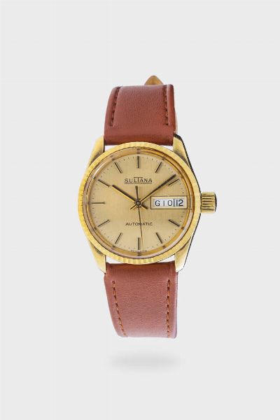 SULTANA : Mod. Day-Date  anni '80  - Asta Asta 204 Orologi - Associazione Nazionale - Case d'Asta italiane