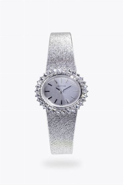 CERTINA : Mod. Lady dress watch  anni '80  - Asta Asta 204 Orologi - Associazione Nazionale - Case d'Asta italiane