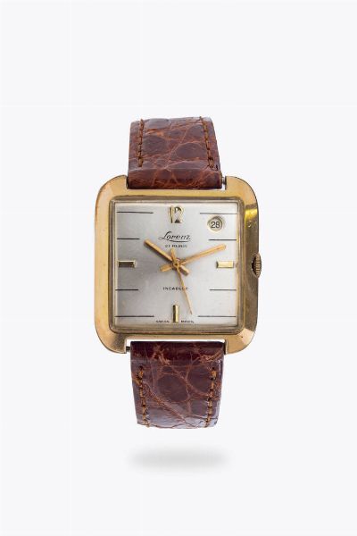 LORENZ : Mod. �Date�  anni '70  - Asta Asta 204 Orologi - Associazione Nazionale - Case d'Asta italiane