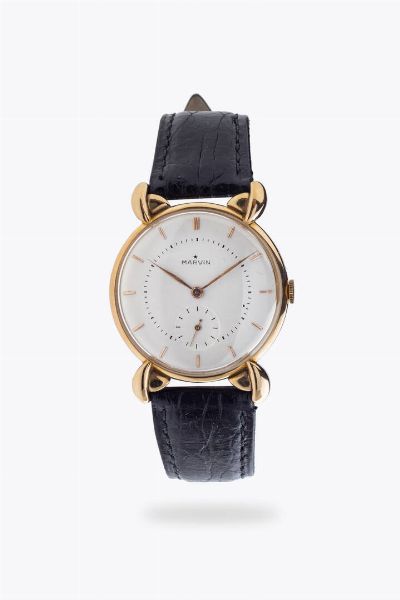 MARVIN : Mod. Solo tempo  anni '50  - Asta Asta 204 Orologi - Associazione Nazionale - Case d'Asta italiane