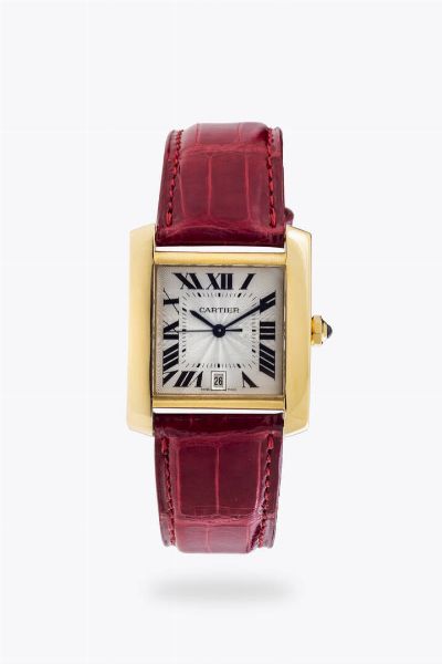 CARTIER : Mod. Tank  ref.1840  anni 2000  - Asta Asta 204 Orologi - Associazione Nazionale - Case d'Asta italiane