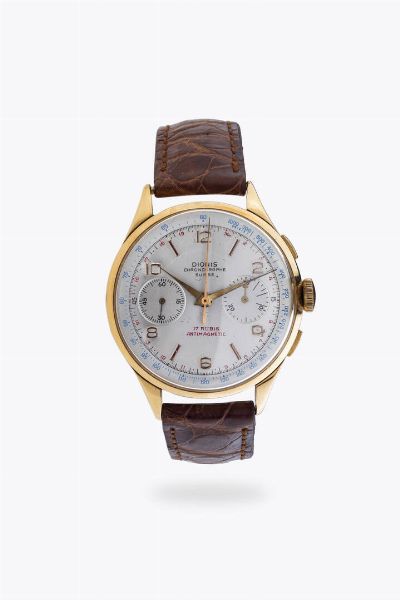DIONIS : Mod. Chronograph  anni '50  - Asta Asta 204 Orologi - Associazione Nazionale - Case d'Asta italiane