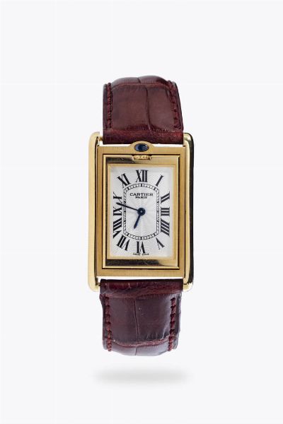CARTIER : Mod. Tank Basculante  ref.2499c  anno 2013  - Asta Asta 204 Orologi - Associazione Nazionale - Case d'Asta italiane