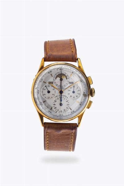 UNIVERSAL GENEVE : Mod. �Tri-Compax�  ref.12266  anno 1945 circa  - Asta Asta 204 Orologi - Associazione Nazionale - Case d'Asta italiane