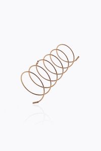 ANELLO - Peso gr 0 9 Misura 12 (52) in oro rosa a spirale