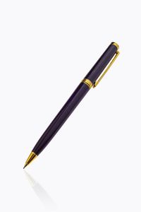 MONTBLANC - Mina Montblanc  modello Meisterstck. Corpo e cappuccio in resina viola  con lemblema Montblanc bianco intarsiato  [..]