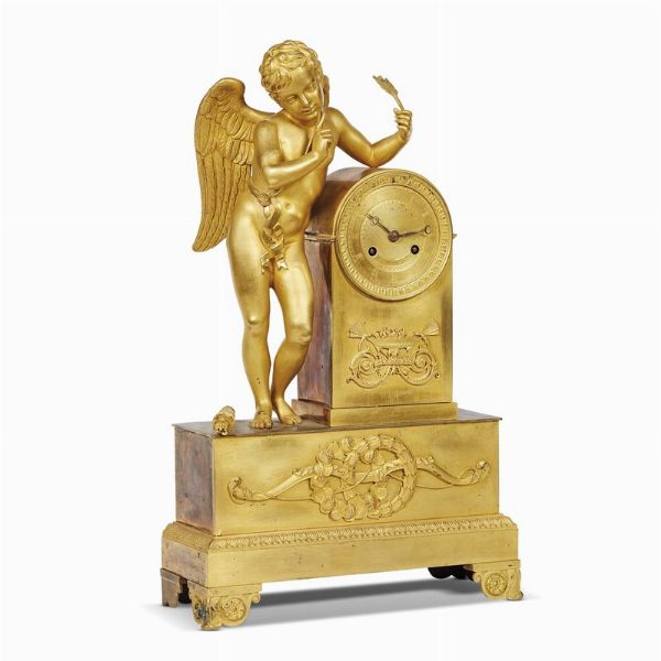 OROLOGIO DA CAMINO, FRANCIA, INIZIO SECOLO XIX  - Asta International Fine Art  - Associazione Nazionale - Case d'Asta italiane