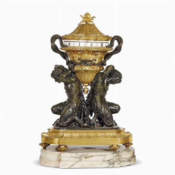 IMPORTANTE OROLOGIO MONUMENTALE, FRANCIA, PRIMA MET� SECOLO XIX  - Asta International Fine Art  - Associazione Nazionale - Case d'Asta italiane
