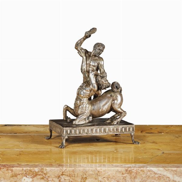 GRUPPO, NAPOLI, INIZIO SECOLO XIX  - Asta International Fine Art  - Associazione Nazionale - Case d'Asta italiane