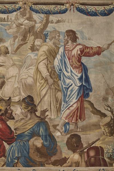 ARAZZO, ANVERSA, 1670 CIRCA, BOTTEGA DI PHILIPPE WAUTERS SU DISEGNO DI ABRAHAM VAN DIEPENBEECK  - Asta International Fine Art  - Associazione Nazionale - Case d'Asta italiane