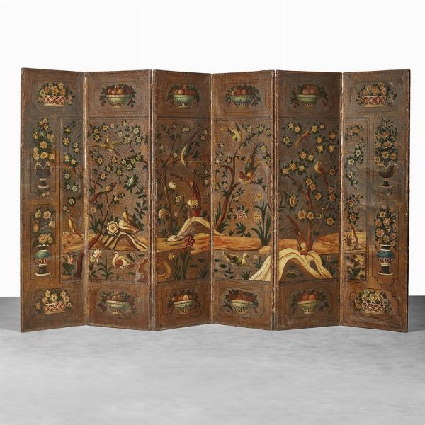 PARAVENTO,SECOLO XIX  - Asta International Fine Art  - Associazione Nazionale - Case d'Asta italiane