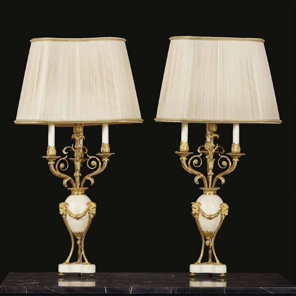 COPPIA DI CANDELABRI, FRANCIA, SECOLO XIX  - Asta International Fine Art  - Associazione Nazionale - Case d'Asta italiane