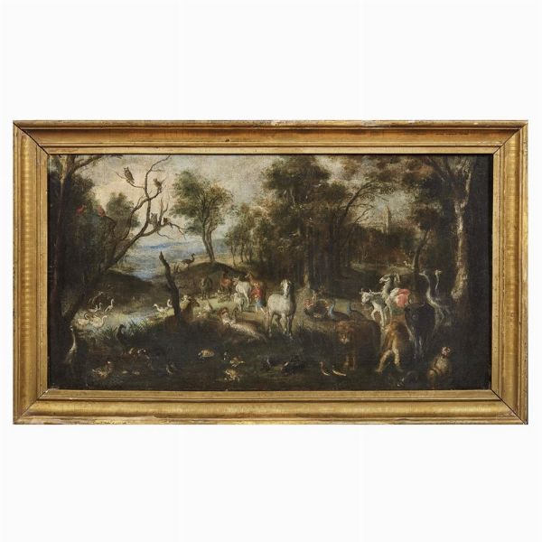Pittore fiammingo, secolo XVII  - Asta International Fine Art  - Associazione Nazionale - Case d'Asta italiane