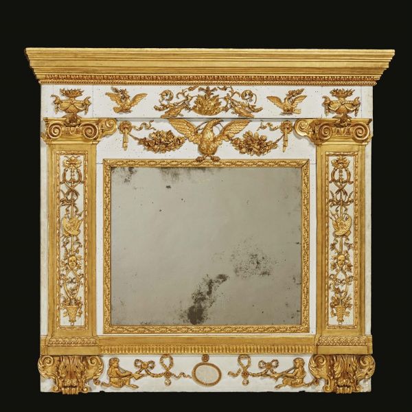 COPPIA DI CAMINIERE, TOSCANA, PRIMA META SECOLO XIX  - Asta International Fine Art  - Associazione Nazionale - Case d'Asta italiane