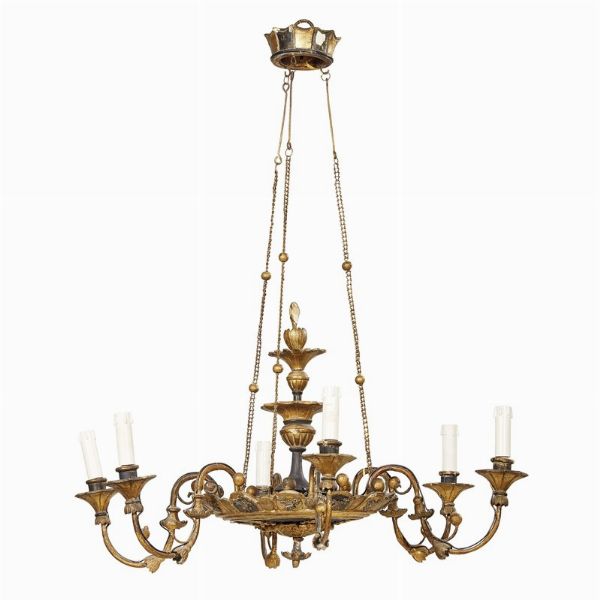 LAMPADARIO, AUSTRIA, SECOLO XIX  - Asta International Fine Art  - Associazione Nazionale - Case d'Asta italiane