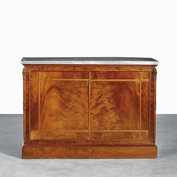 COMMODE &Agrave; VANTAUX, STAMPIGLIATA G. JACOB, FRANCIA, INIZIO SECOLO XIX  - Asta International Fine Art  - Associazione Nazionale - Case d'Asta italiane