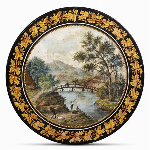 TAVOLINO, ATTR. A PIETRO DELLA VALLE, LIVORNO, SECOLO XIX  - Asta International Fine Art  - Associazione Nazionale - Case d'Asta italiane