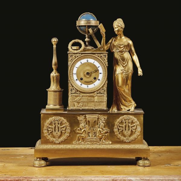 OROLOGIO DA CAMINO, FRANCIA, SECOLO XIX  - Asta International Fine Art  - Associazione Nazionale - Case d'Asta italiane