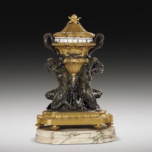 IMPORTANTE OROLOGIO MONUMENTALE, FRANCIA, PRIMA MET� SECOLO XIX  - Asta International Fine Art  - Associazione Nazionale - Case d'Asta italiane