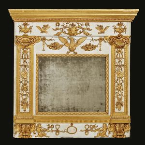 COPPIA DI CAMINIERE, TOSCANA, PRIMA META SECOLO XIX  - Asta International Fine Art  - Associazione Nazionale - Case d'Asta italiane