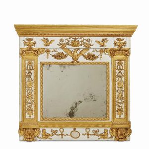 COPPIA DI CAMINIERE, TOSCANA, PRIMA META SECOLO XIX  - Asta International Fine Art  - Associazione Nazionale - Case d'Asta italiane