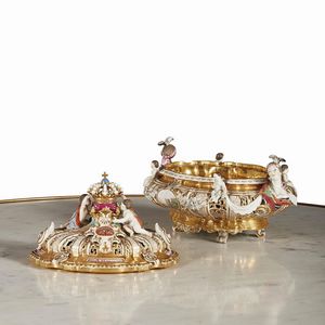 ZUPPIERA, MANIFATTURA DI MEISSEN, MET� SECOLO XIX  - Asta International Fine Art  - Associazione Nazionale - Case d'Asta italiane