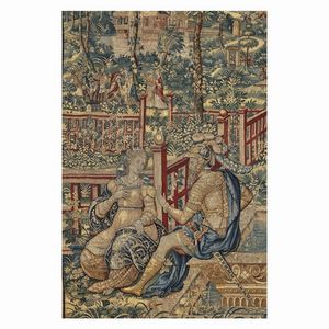 ARAZZO, MANIFATTURA DI BRUXELLES, SECOLO XVI  - Asta International Fine Art  - Associazione Nazionale - Case d'Asta italiane