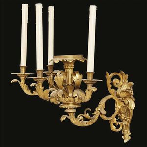 QUATTRO APPLIQUES, FRANCIA, SECOLO XIX  - Asta International Fine Art  - Associazione Nazionale - Case d'Asta italiane