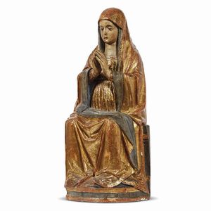 Scultore veneto prossimo a Giovanni Zebellana  - Asta Sculture e oggetti d'arte dal Medioevo al XIX secolo  - Associazione Nazionale - Case d'Asta italiane