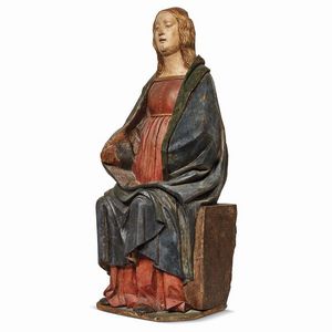 Scuola toscana, secolo XVI  - Asta Sculture e oggetti d'arte dal Medioevo al XIX secolo  - Associazione Nazionale - Case d'Asta italiane
