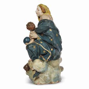 Napoli, metà secolo XVIII  - Asta Sculture e oggetti d'arte dal Medioevo al XIX secolo  - Associazione Nazionale - Case d'Asta italiane