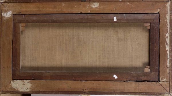 Scuola olandese del XVIII secolo Vedute con velieri  - Asta Dipinti antichi - Associazione Nazionale - Case d'Asta italiane