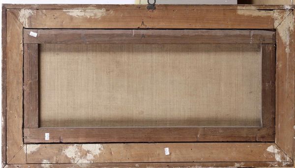 Scuola olandese del XVIII secolo Vedute con velieri  - Asta Dipinti antichi - Associazione Nazionale - Case d'Asta italiane