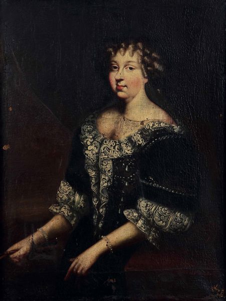 Scuola del XVIII secolo Ritratti di Vittorio Amedeo II di Savoia e Maria Giovanna Battista di Savoia-Nemours  - Asta Dipinti antichi - Associazione Nazionale - Case d'Asta italiane