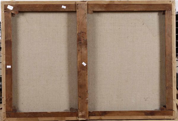 Scuola del XVIII secolo Paesaggio con tempietto  - Asta Dipinti antichi - Associazione Nazionale - Case d'Asta italiane