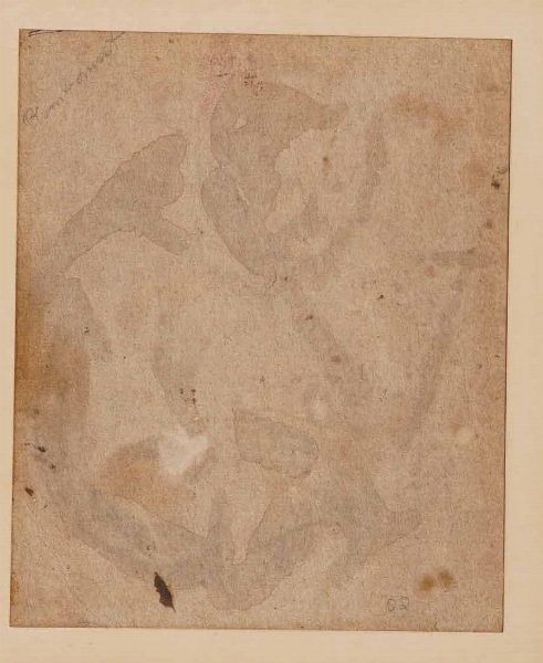 Scuola veneta del XVII secolo Figura di frate francescano  - Asta Dipinti antichi - Associazione Nazionale - Case d'Asta italiane