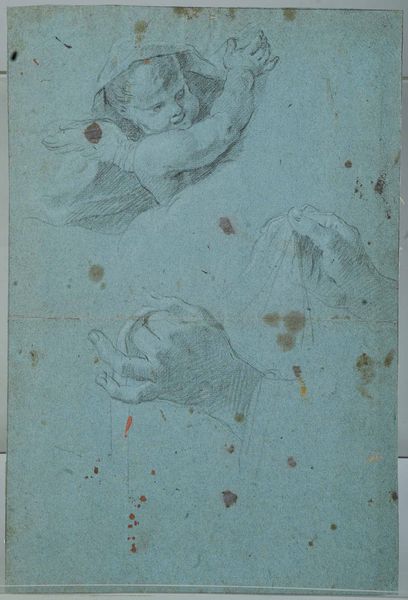 Scuola romana della fine XVIII secolo Studi vari  - Asta Dipinti antichi - Associazione Nazionale - Case d'Asta italiane