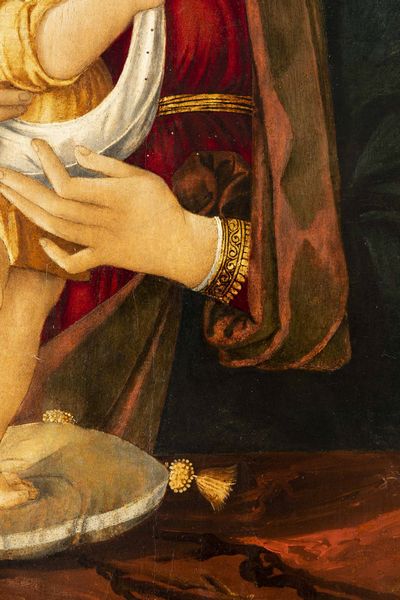 Benedetto Montagna : Madonna con Bambino su sfondo di paesaggio  - Asta Dipinti antichi - Associazione Nazionale - Case d'Asta italiane