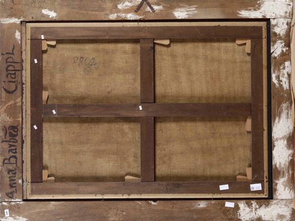 Scuola fiamminga del XVII secolo San Gerolamo in eremitaggio  - Asta Dipinti antichi - Associazione Nazionale - Case d'Asta italiane