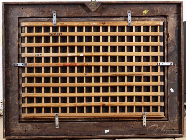 Cornelis Saftleven (1607 Gorinchem - 1681 Rotterdam) Paesaggio con pastori e armenti  - Asta Dipinti antichi - Associazione Nazionale - Case d'Asta italiane